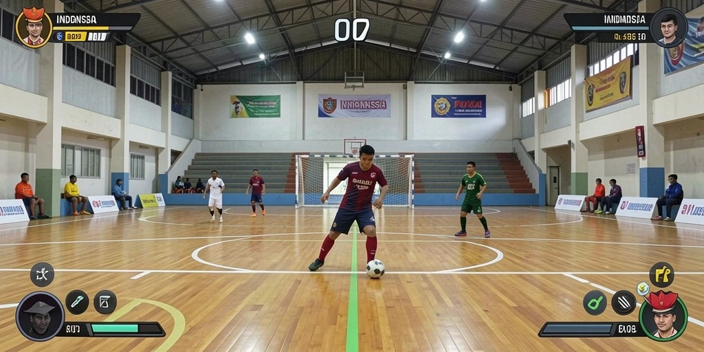 Tampilan antarmuka yang modern dan menarik.