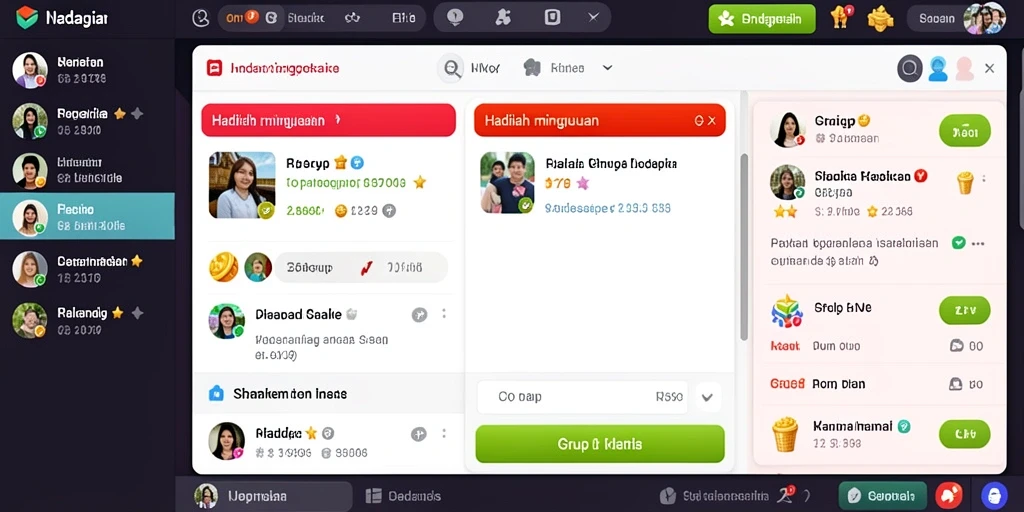 Tampilan antarmuka yang modern dan menarik