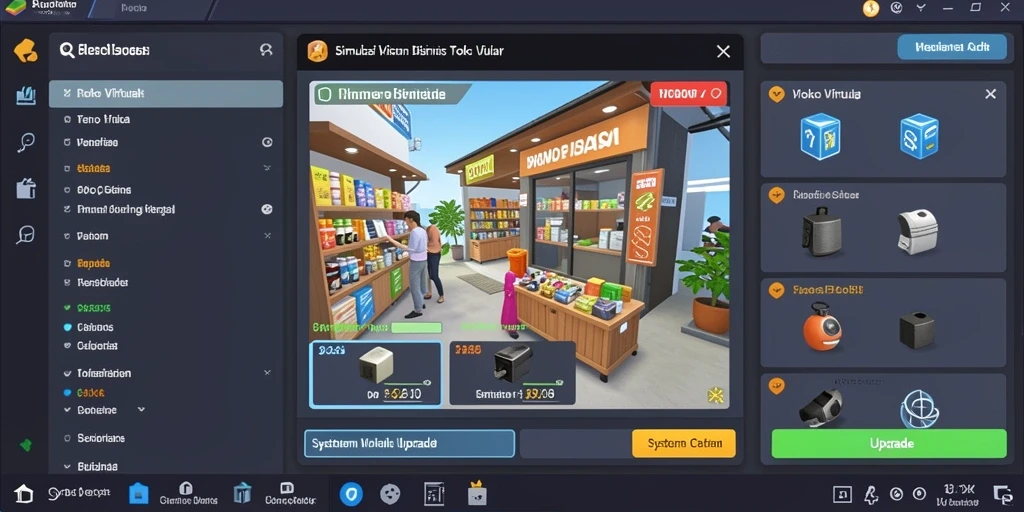 Tampilan aplikasi yang bersih dan user-friendly.