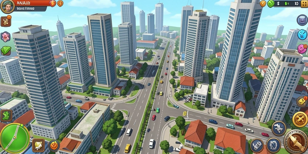 Tampilan karakter utama yang menawan dan penuh detail.