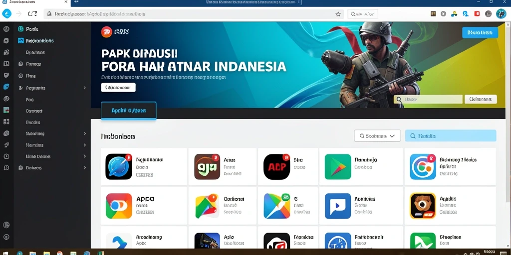 Tampilan karakter yang dapat dikustomisasi.