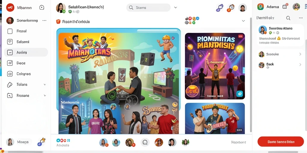 Tampilan awal permainan SEHOKI yang menarik.