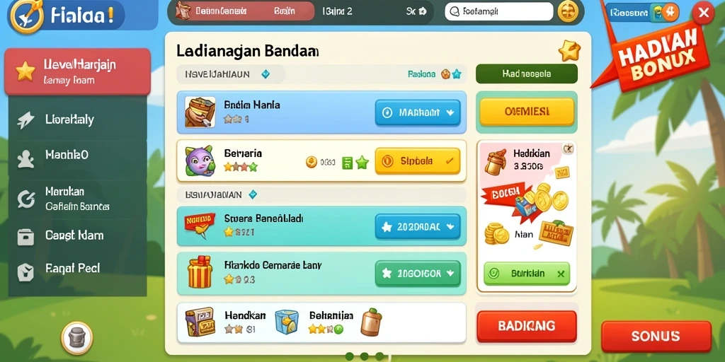 Tampilan antarmuka yang user-friendly.